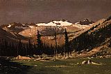 William Bradford Mount Lyell Above Yosemite painting